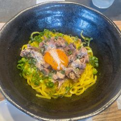 味噌クリームまぜそば(限定)