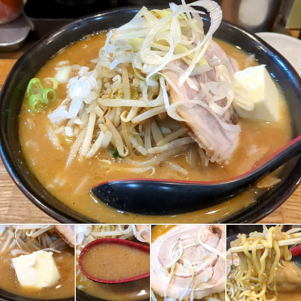 「味噌バターラーメン　1140円」@麺処 花田 上野店の写真