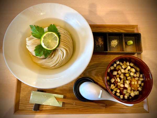 「昆布水つけ麺(1,000¥+170大盛)」@麺処 隆の写真