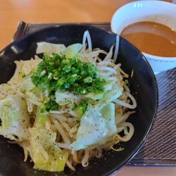 ガス郎魚介つけ汁うどん　＋ドリンクバー