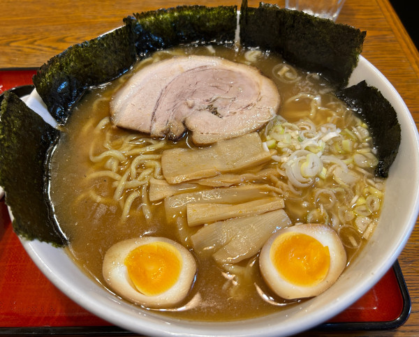 「中華麺（中盛）＋海苔＋味玉」@めん 和正の写真