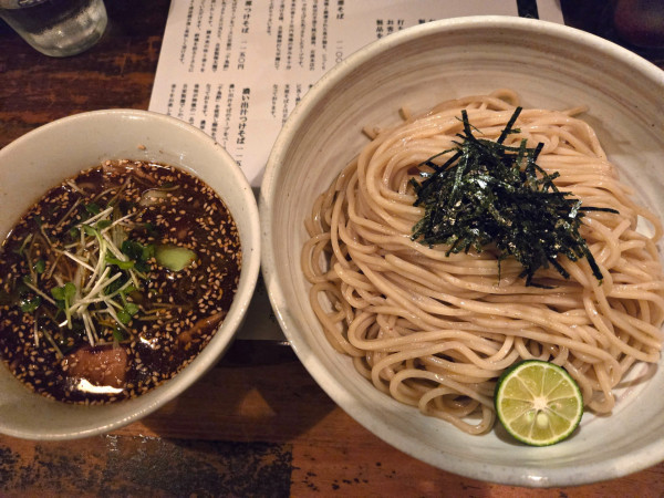 「支那つけそば大盛」@日本橋 製麺庵 なな蓮の写真
