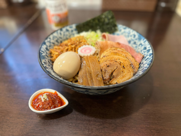「【限定】つめたいまぜそば（魚介醤油味）」@麺処はなぶさの写真