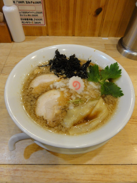 「煮干しそば850円」@中華そば ムタヒロの写真