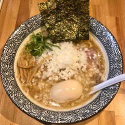 特製濃厚煮干し中華そば 玉ねぎ 1080+100円