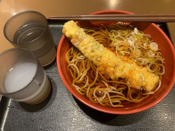 「竹輪天そば 510円」@SOBA DINING 凛や 池袋店の写真