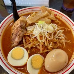 味噌卵麺　メチャアジ