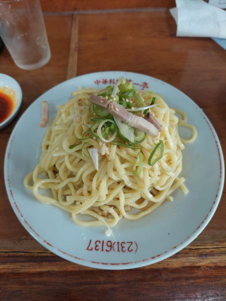 「パタン+餃子+瓶ピール」@第一亭の写真