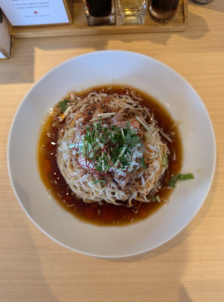 「［夏季限定］よだれ鴨涼麺」@支那そば まるこうの写真