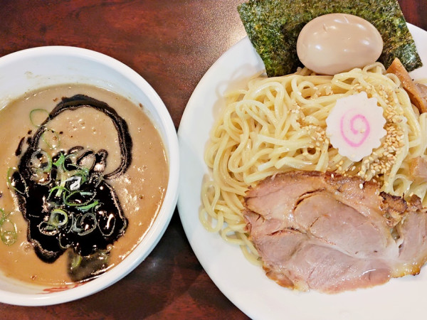 「つけ麺＋味付玉子」@なんつッ亭 参 川崎店の写真