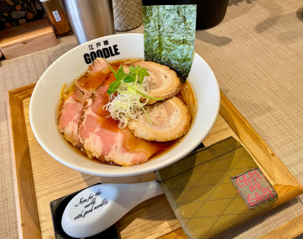「チャーシュー(4枚)醤油ラーメン」@江戸麺 GOODLEの写真