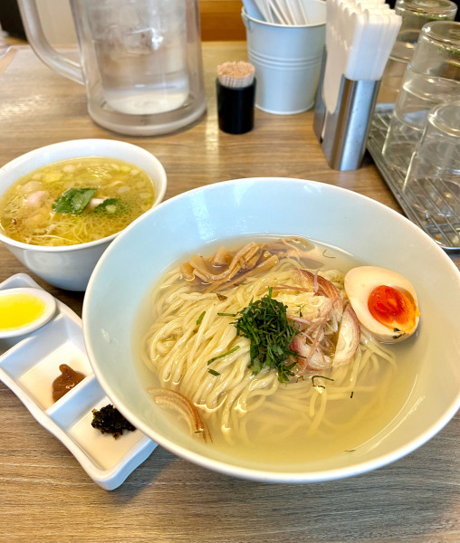 「特製蜆昆布水つけ麺【塩】」@中華そば 和渦 TOKYOの写真