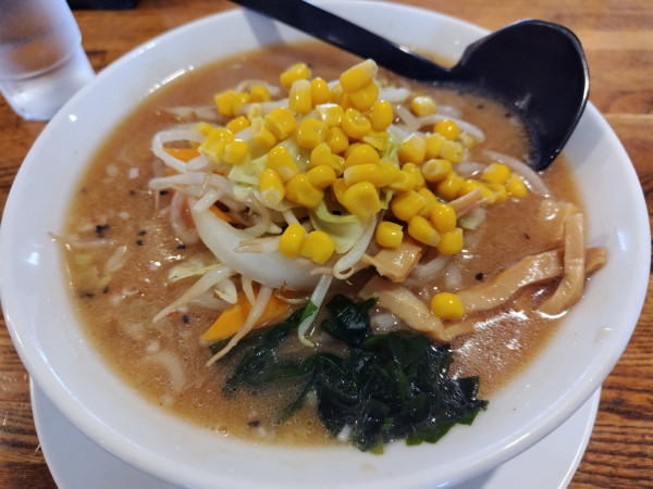 「味噌ラーメン」@ラーメン大学 上田バイパス店の写真
