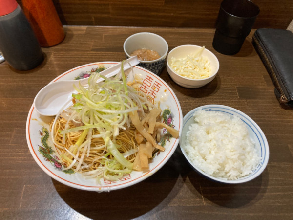 「カラシビ担々麺+麵増し+チーズ1320円」@男気らーめんアカギ 新田木崎店の写真