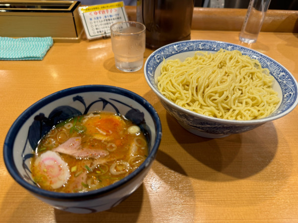 「特製つけ麺大盛り」@中華そば 青葉 大宮東口店の写真