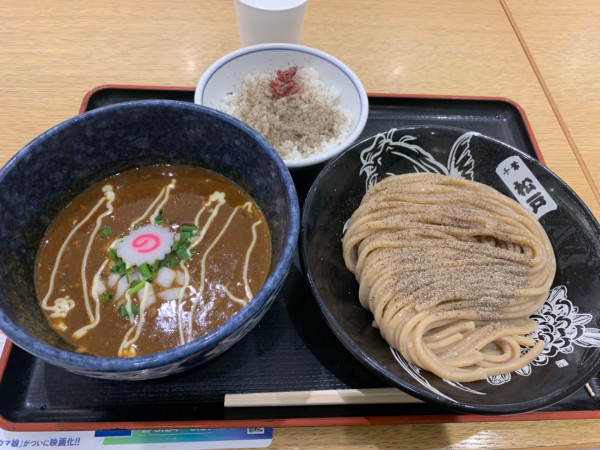 「濃厚カレーつけ麺追い飯セット」@松戸富田麺桜の写真