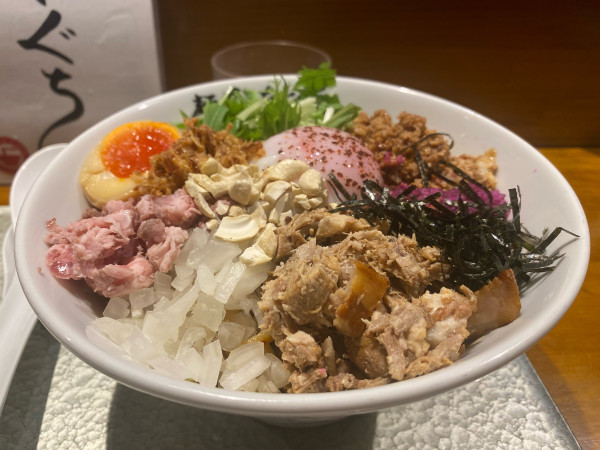 「汁なし担担麺」@麺屋 たにぐちの写真