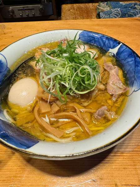 「特製鶏そば塩1300円」@麺ハウス こもれ美の写真