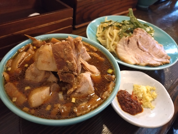 「肉ゴロつけそば￥1200＋チャーシュー￥120＝￥1320」@つけそば 麺吉の写真