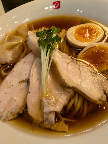 「特製鶏の中華そば」@中華そば 髙野 ベイサイド店の写真