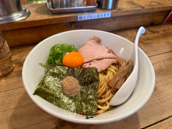 「まぜそば大盛」@井田商店の写真