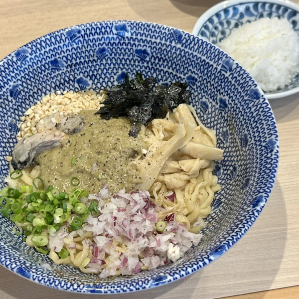 「牡蠣まぜそば」@かきのおきての写真