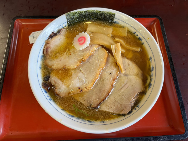 「チャーシュー麺　1200円　麺硬」@小金井大勝軒の写真