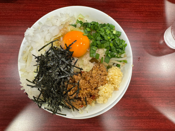 「台湾まぜそば」@あっ晴れ 可児店の写真