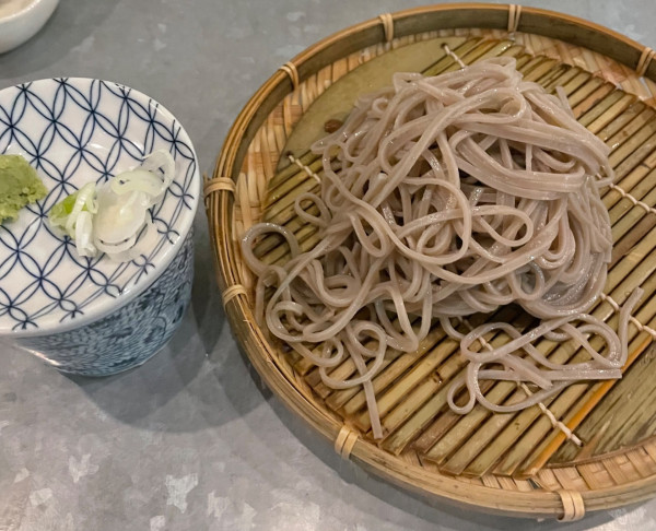 「盛り蕎麦」@炭火ソバサンカクの写真