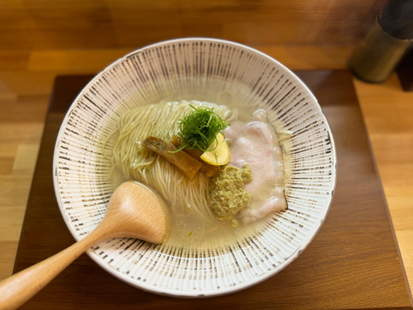 「牡蠣そば(並) 850円」@中華そば 華塩の写真