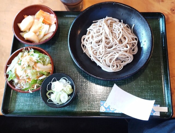 「十割 もりそば 並」@石臼十割そば森久の写真