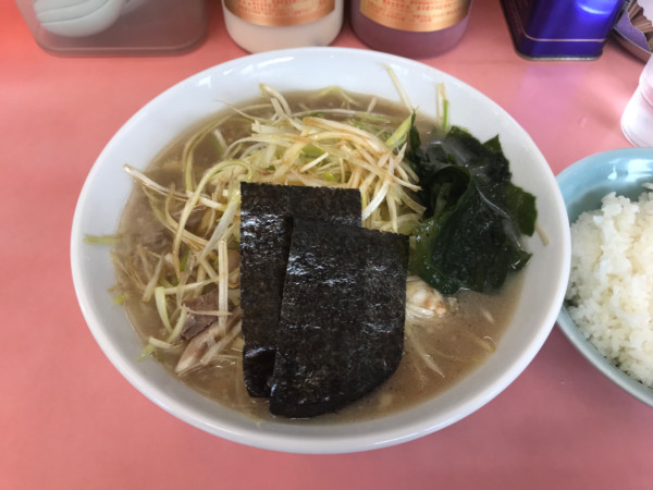 「ネギラーメン 800円」@ラーメンショップ 橋戸店の写真