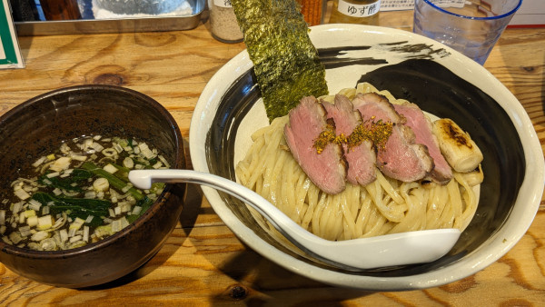 「鴨つけめん」@麺将 Bushiの写真