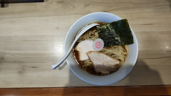 「鰹中華そば 醤油 大盛」@濃厚鶏そば まつりの写真