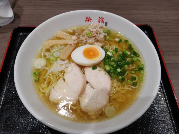 「浜鶏ラーメン　大盛り　850+100円」@浜鶏 さくらモールとみおか店の写真
