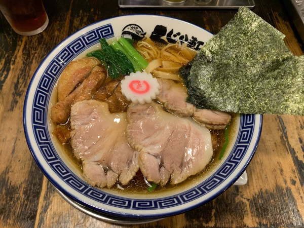 「パーコーチャーシュー麺濃口醤油」@くじら軒 横浜本店の写真