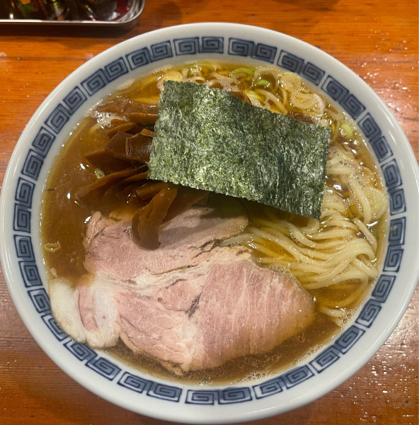 「中華そば　めんまトッピング」@中華そばの店 りょうがの写真