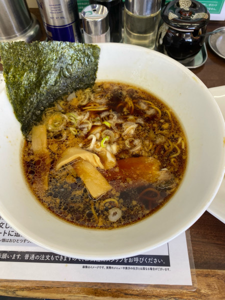 「ラーメン➕半チャーハン」@竹岡屋 木更津店の写真