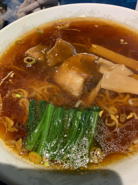 「肉角煮そば」@赤門 新館の写真