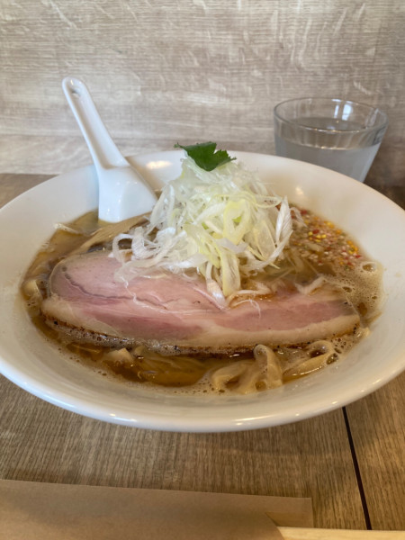 「汐らーめん　八分　950円」@らぁめん蓮華の写真