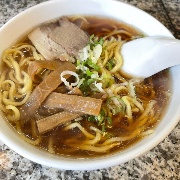 「ラーメン（食べきりサイズ）450円」@珍來総本店直営 松原店の写真