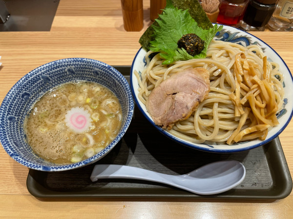 「生七味つけ麺　特盛」@舎鈴 アトレ川崎店の写真