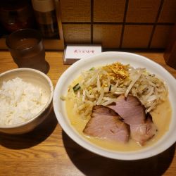 味噌ラーメン　麺&もやし大盛