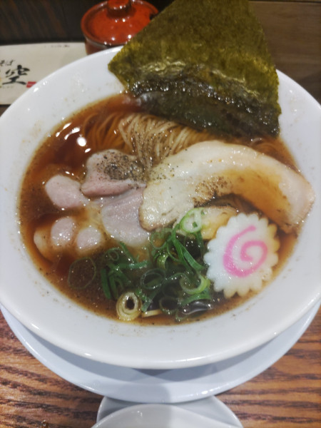 「淡麗中華そば」@おダシと銀しゃり 中華そば 虹空の写真