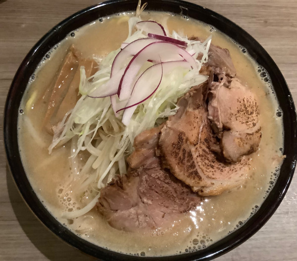 「味噌ラーメン　＋　チャーシュー」@味噌麺処 にそうの写真