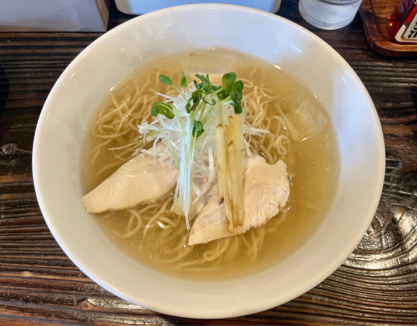 「冷やし塩そば」@中華そば 大幸の写真