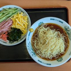 黒酢しょうゆ冷やし麺