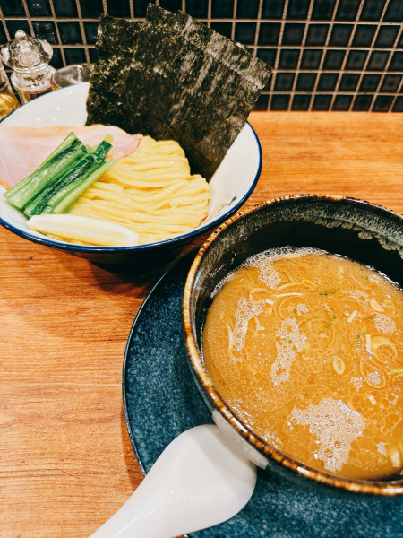 「柚子香る豚骨つけ麺」@豚骨 蒼翔の写真