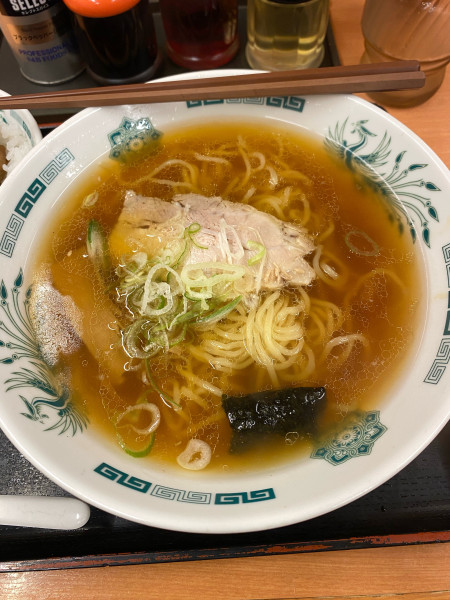 「ラーメン」@日高屋 鶯谷店の写真