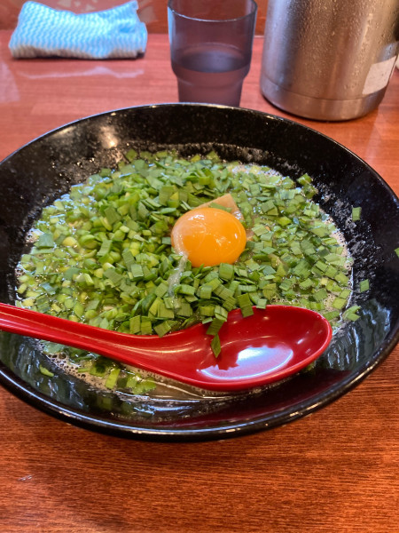 「にらそば」@石焼拉麺ぶしの写真